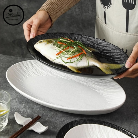 Dĩa Mocca Oval Cao Cấp