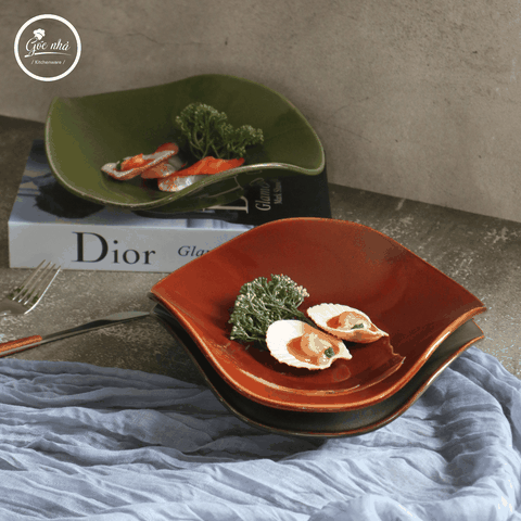 Dĩa Lá Sen Hỏa Biến IRO