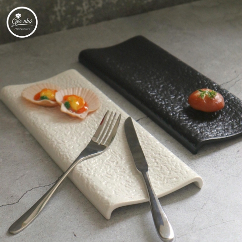Dĩa Chữ Nhật Onyx