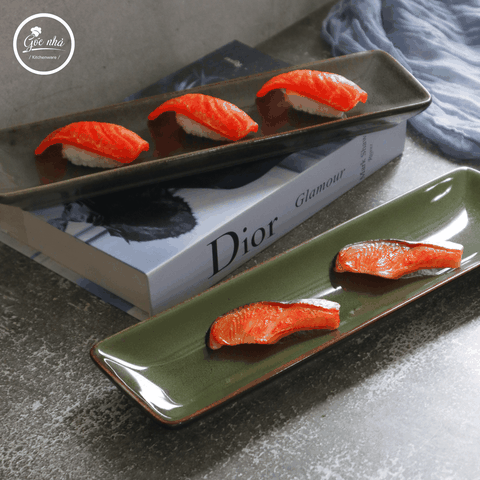 Dĩa Chữ Nhật Hỏa Biến IRO