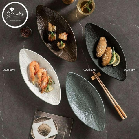 Thố/dĩa dáng thuyền Pirog