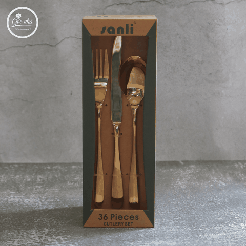 Set Shiny Cutlery 12*3 pcs