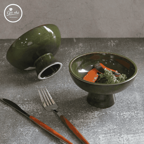 Dĩa Nấm Chân Cao Hỏa Biến IRO