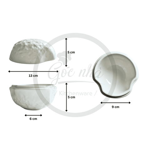 Thố có nắp Coral