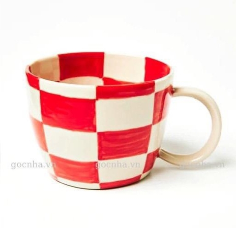 Ly Sứ Boho Vẽ Tay