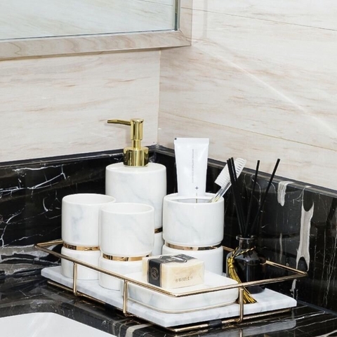 Set Nhà Tắm Vân Mây Cao Cấp