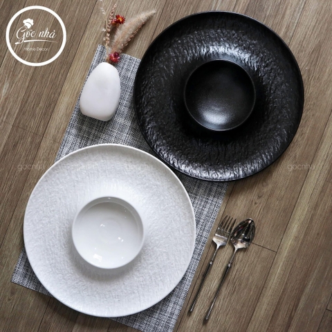 Dĩa soup Volcano Mocca