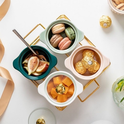 Khay Mứt Pastel Khung thép