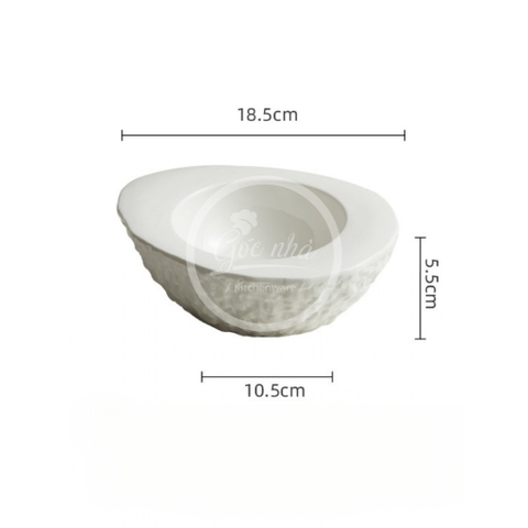 Coral Egg - Shape Plate