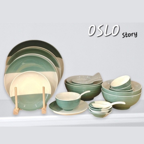 Set chén dĩa Oslo xk EU 38 món