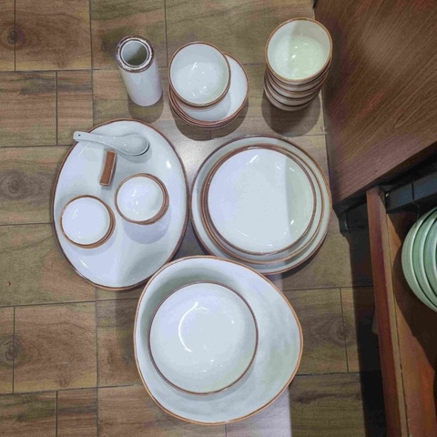 Set chén dĩa Tuscany 45 món