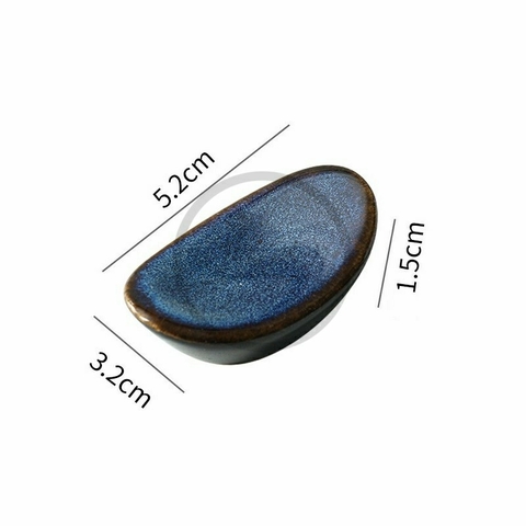 Gác đũa sứ Denim kiểu Nhật