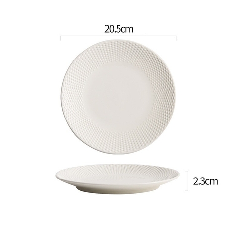 Dĩa phẳng/lõm/soup vành lưới Nets