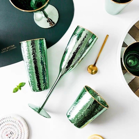 Ly thuỷ Tinh Vang Xanh