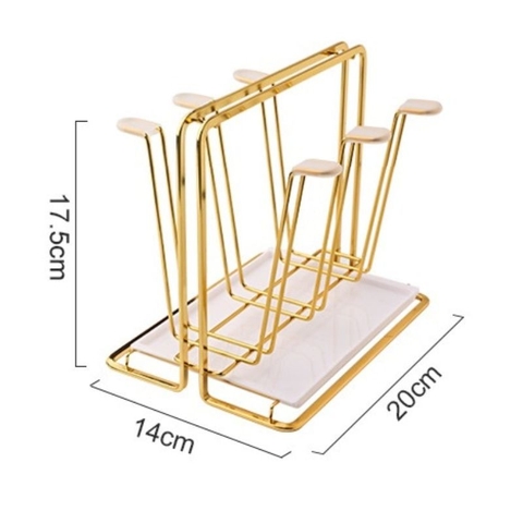 Giá up ly/cốc Thép Mạ Vàng