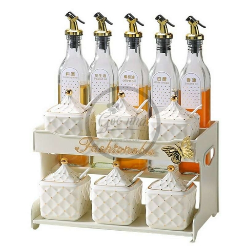 Set gia vị hũ vuông Fashionable
