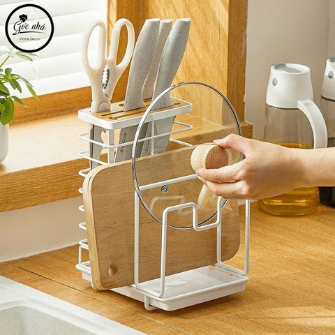 Kệ dao/thớt thép tĩnh điện