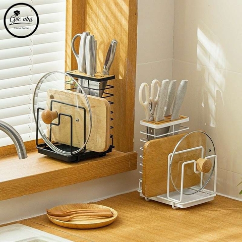 Kệ dao/thớt thép tĩnh điện