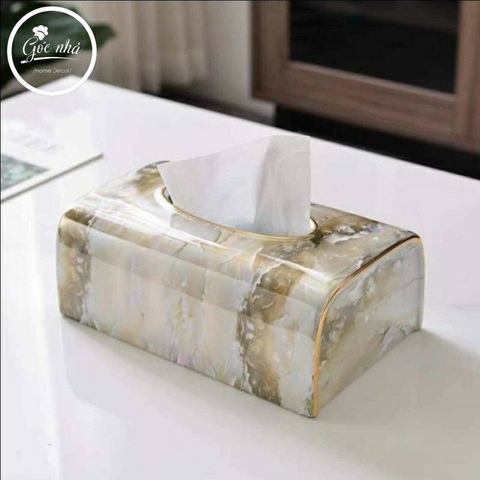 Hộp giấy vân đá xà cừ