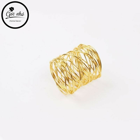 Napkin Rings roll - Vòng khăn vòng thép