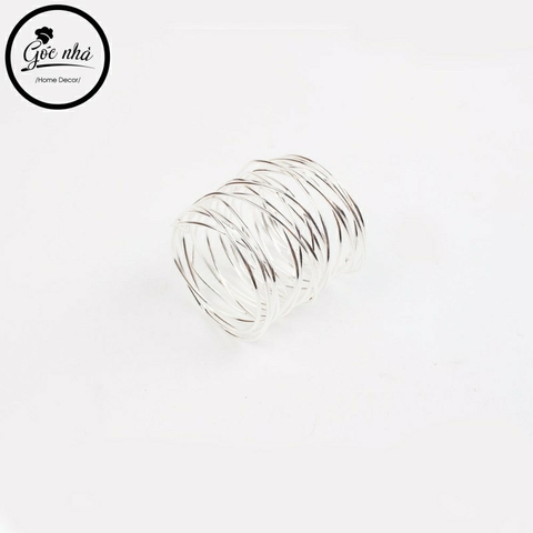 Napkin Rings roll - Vòng khăn vòng thép