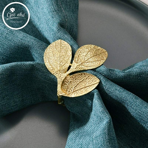 Napkin rings 3Leaves - vòng khăn 3 lá