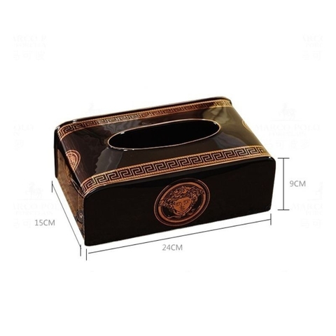 Hộp để khăn giấy Versace