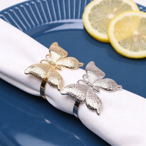 Napkin ring- Vòng khăn butterfly đơn
