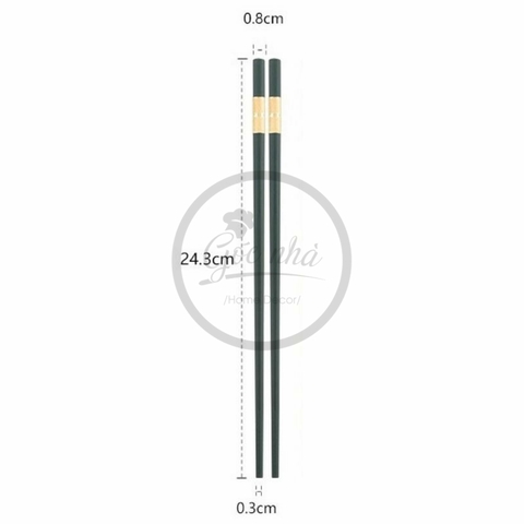 Đũa sợi thủy tinh kháng khuẩn cao cấp (set 10)