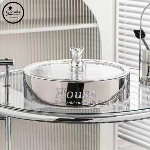 Khay mứt house Silver Bear