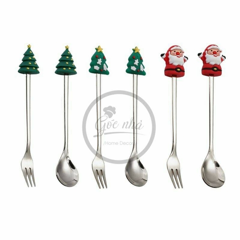 Set muỗng/nĩa quà tặng Xmas