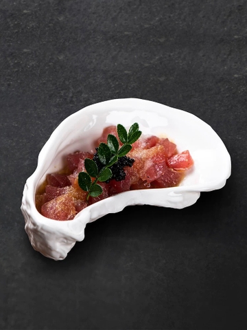 Chén/Dĩa sứ tạo hình Oysters- kiểu 1