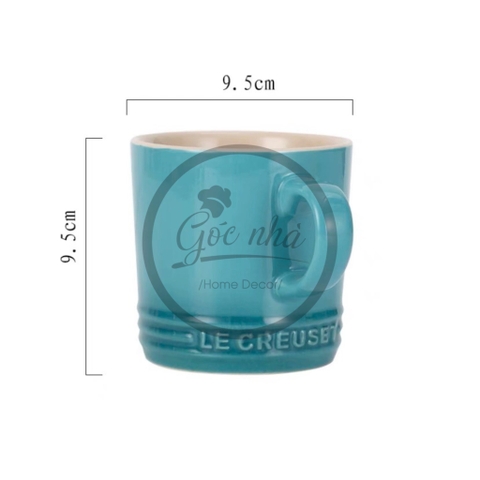 Ly/cốc sứ có quai Rainbow