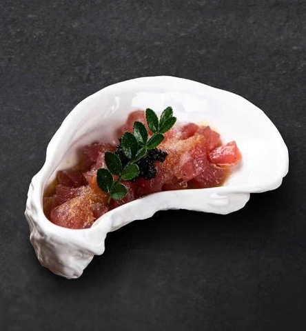 Chén/Dĩa sứ tạo hình Oysters- kiểu 1