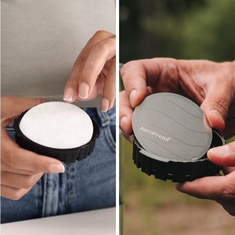 Giấy lọc vs lưới kim loại cho Aeropress: Chọn hương vị thanh thoát hay đậm đà?