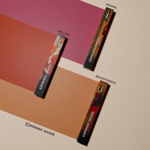 Delizioso: Dòng viên nén cà phê nhẹ nhàng & hiện đại