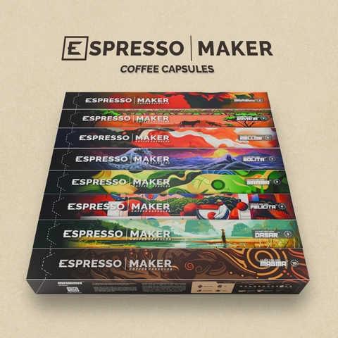 Bộ sưu tập cà phê viên nén Espressomaker: Chất lượng và tiện lợi!