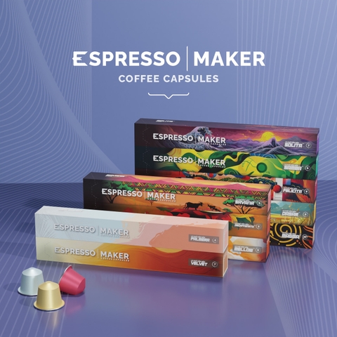 Bộ sưu tập cà phê viên nén Espressomaker, Hành trình hương vị từ những vùng đất cà phê đặc sắc nhất