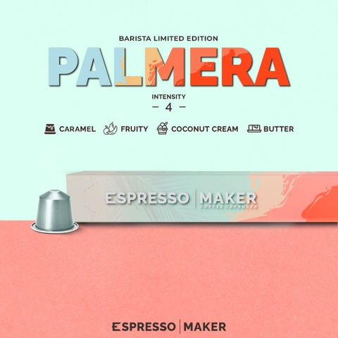 Palmera: Viên nén cà phê với hương vị hoàn toàn mới mẻ