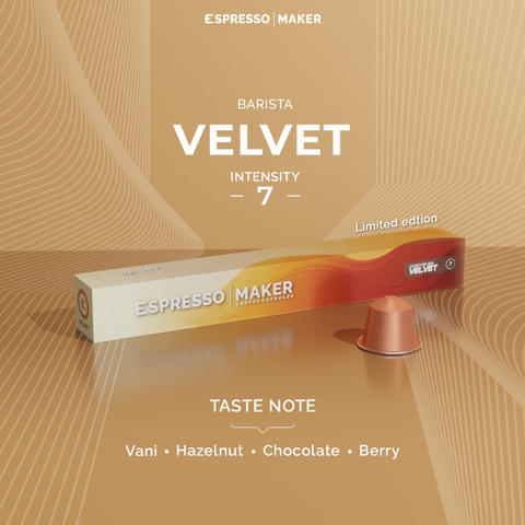 Velvet: Viên nén cà phê với hương vị béo ngậy đầy lôi cuốn