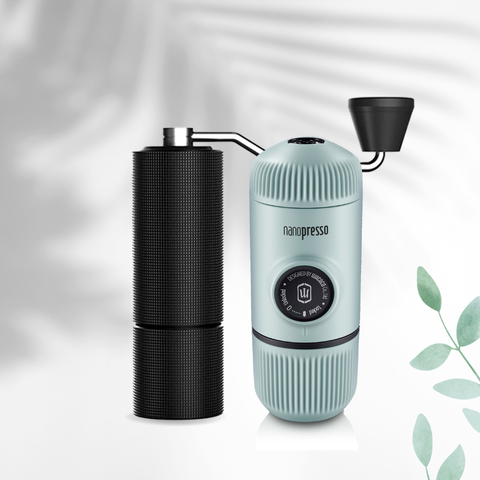 Combo cối xay Timemore C3 - Dụng cụ pha cà phê Nanopresso