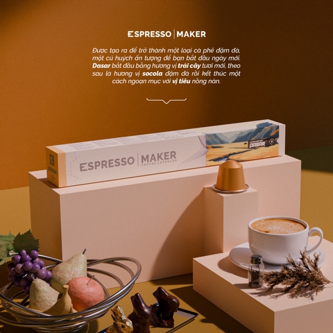 Cà phê viên nén Dasar - by Espresso Maker