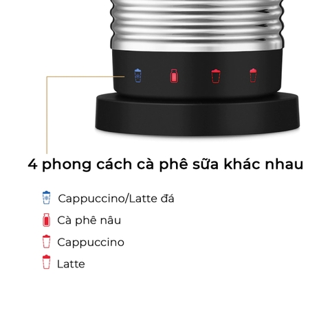 tính năng Nespresso Aeroccino 4