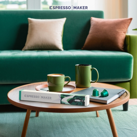 Cà phê viên nén Samba - by Espresso Maker