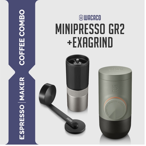 Minipresso GR2 + Cối xay cà phê Exagrind