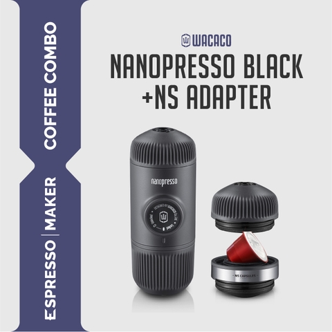 Bộ sản phẩm Wacaco Nanopresso + NS Adapter