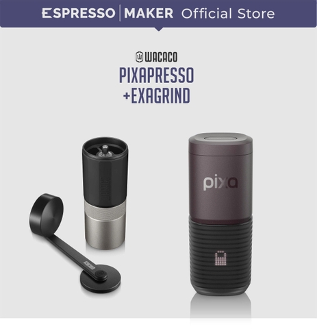 Combo Wacaco Pixapresso + Wacaco Exagrind