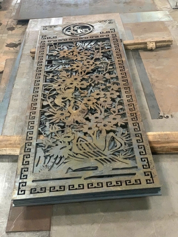 Thép nghệ thuật hoa văn