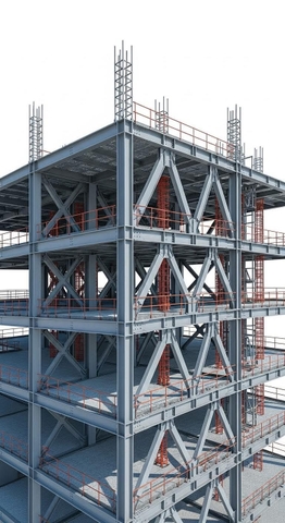 Nhà thép tiền chế hiện đại