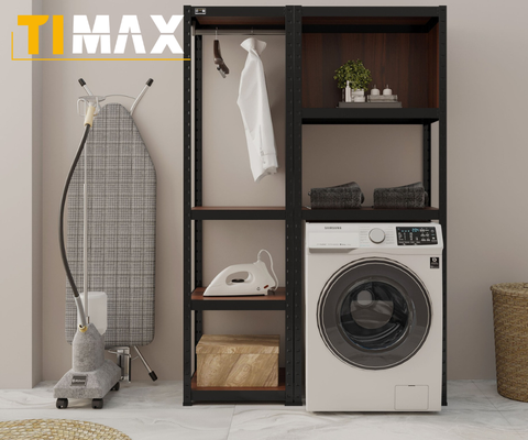 Giải Pháp Bố Trí Kệ Máy Giặt Gọn Gàng Cho Căn Hộ Chung Cư Nhỏ